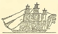 A ship about three miles distant in the offing, was seen vertically and horizontally refracted at the same time.