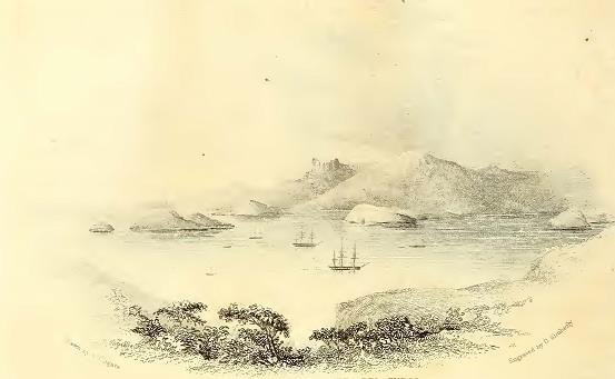 Orange Harbour. Drawn by A. T. Agate. Engraved by D. Kimberly.