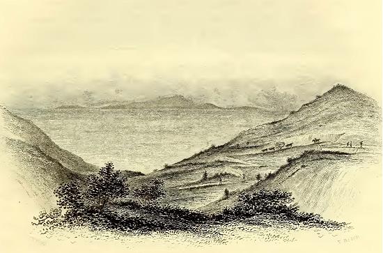 Cordilleras. Chili. Drawn by J. Drayton. Engraved by V. Balch.
