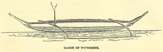 Canoe.<br />
Sketched by A. T. Agate. Engraved by O’Brien.
