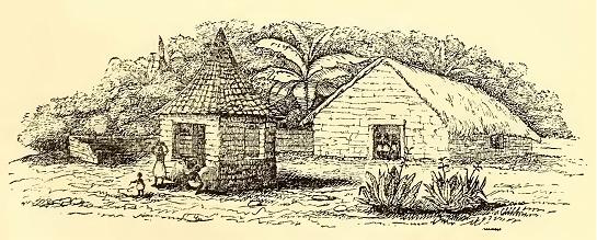 Watering-Place. Porto Praya. Sketched by J. B. Dale. U. S. N. Engraved by R. H. Pease.