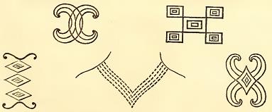 Tattooings. Sketched by J. Drayton and A. T. Agate. Engraved by B. F. Childs.