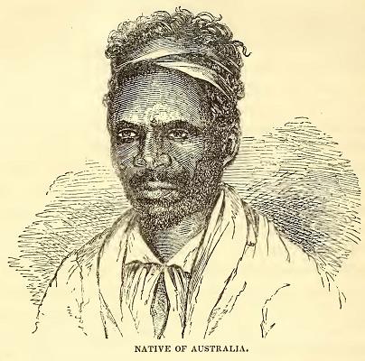 Native of Australia. Sketched by A. T. Agate.&nbsp; Engraved by R. H. Pease