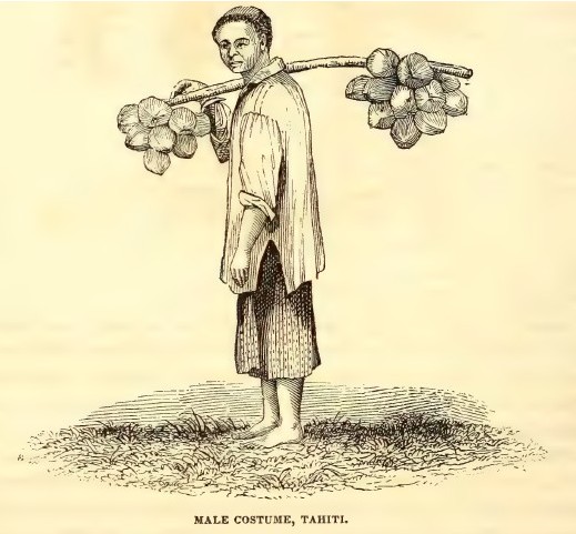 Male Costume. Sketched by A. T. Agate. Engraved by R. H. Pease
