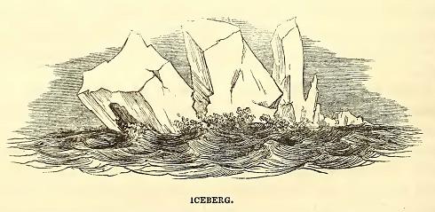 Iceberg. Sketched by G. M. Totten, U. S. N. Engraved by R. H. Pease