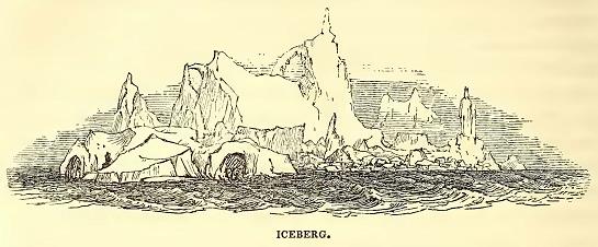Iceberg. Sketched by C. Wilkes, U. S. N. Engraved by B. F. Childs