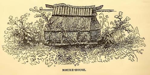Mbure-House. Sketched by A. T. Agate.<br />
Engraved by R. H. Pease