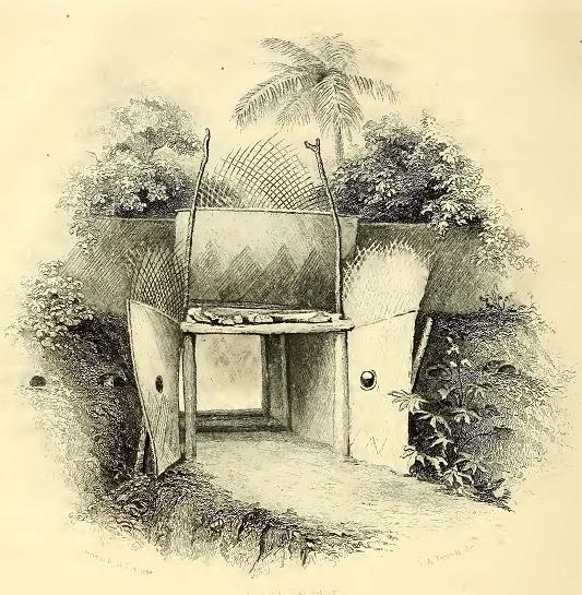 Tonga Gateway. Sketched by A. T. Agate. Engraved by C. A. Jewett.