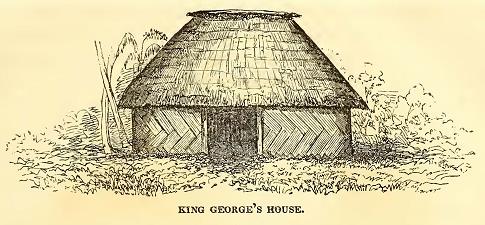 King George's House. Sketched by J. Drayton. Engraved by J. J. Butler.