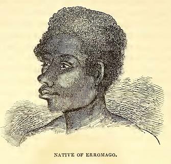 Native of Erromago. Sketched by J. Drayton. Engraved by J. J. Butler.
