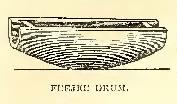 Feejee Drum. Sketched by J. Drayton. Engraved by R. O'Brien.