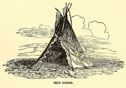Indian Lodge. Drawn by J. Drayton. Engraved by R. S. Gilbert.
