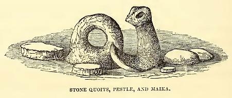 Stone Quoits, etc. From the Collection. Engraved by J. J. Butler.